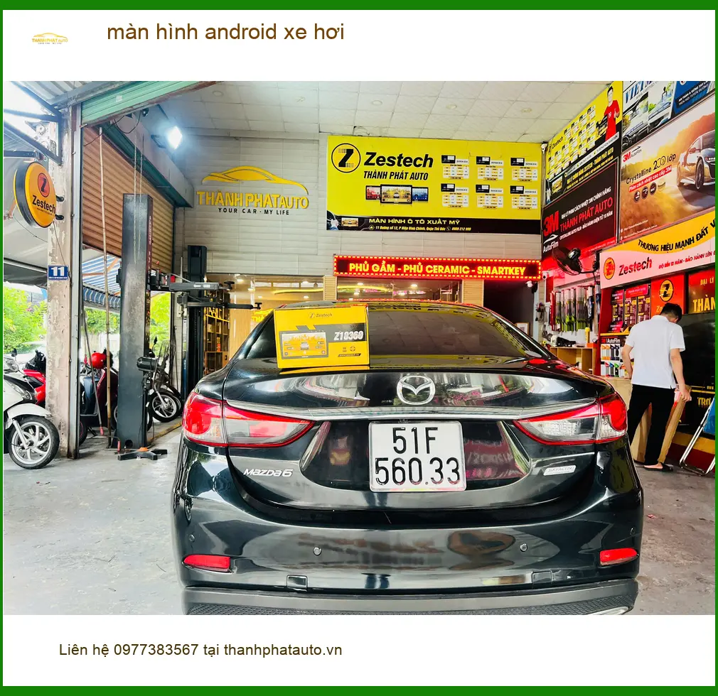 Anh Dũng lắp màn hình Android xe hơi Honda CR-V tại Quận 2 nâng cấp tiện ích ảnh thực tế 3
