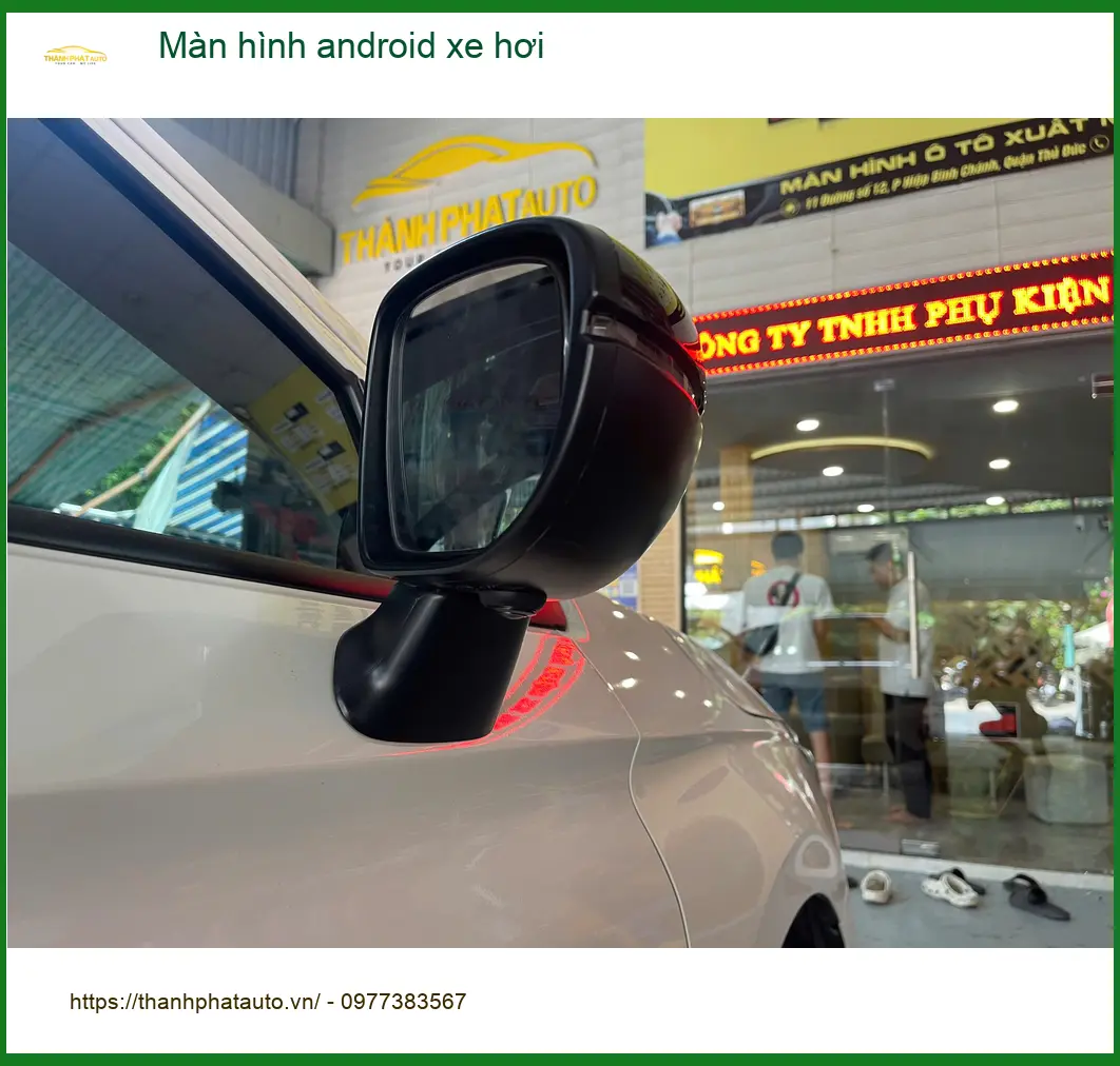 Anh Quý lắp màn hình android xe hơi cho Honda CRV tại Hóc Môn để nâng cấp giải trí ảnh thực tế 3