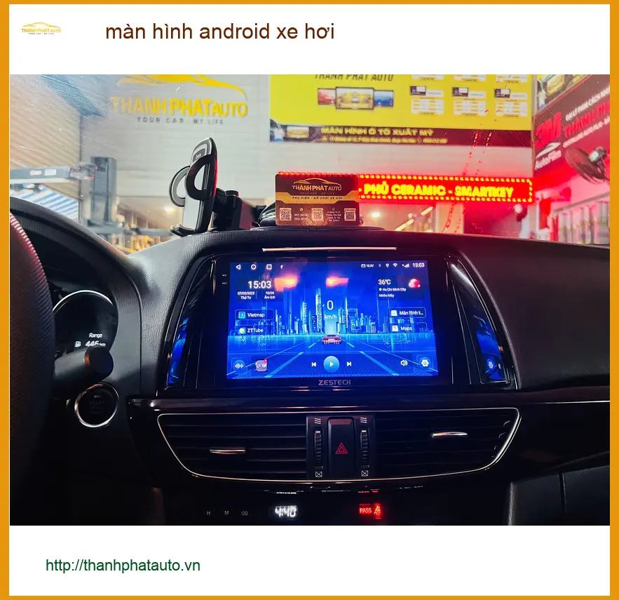 Anh Quang lắp màn hình Android xe hơi cho Hyundai Accent tại Quận 5. ảnh thực tế 3