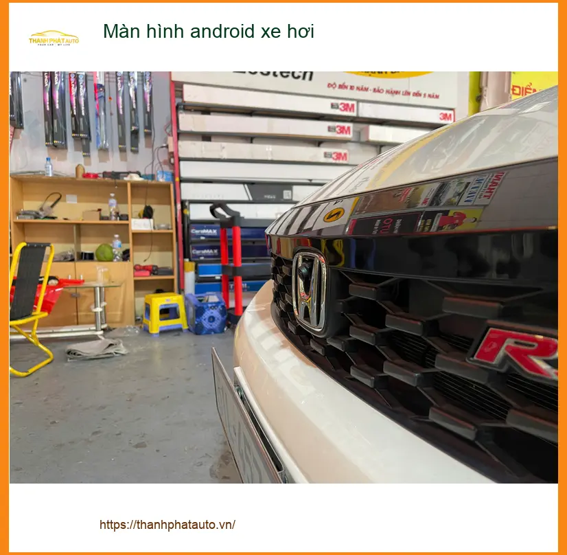 Anh Khang lắp màn hình android cho Hyundai Accent tại Quận 7 uy tín ảnh thực tế 3
