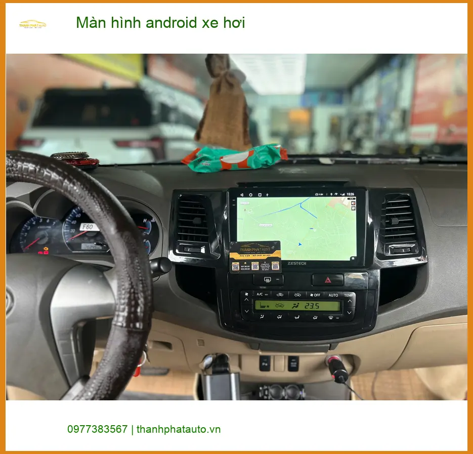 Anh Dũng nâng cấp màn hình android xe hơi Kia K3 Quận 2 vì màn zin lỗi thời ảnh thực tế 4