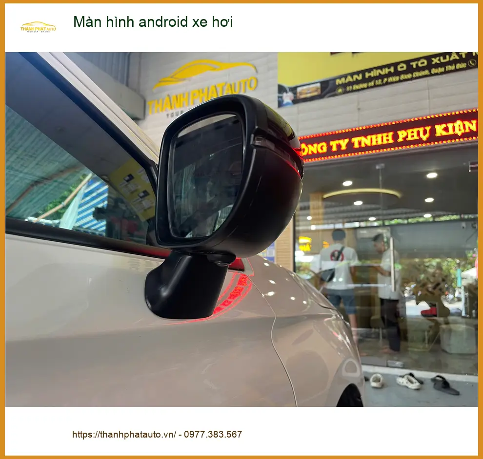 Anh Khang lắp màn hình android cho Hyundai Accent tại Quận 7 uy tín ảnh thực tế 4