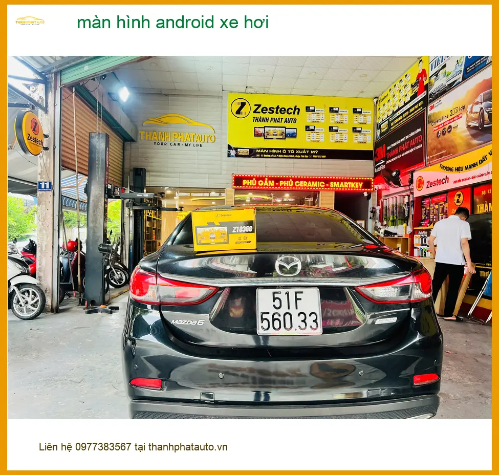 Anh Quang lắp màn hình Android xe hơi cho Hyundai Accent tại Quận 5. ảnh thực tế 4