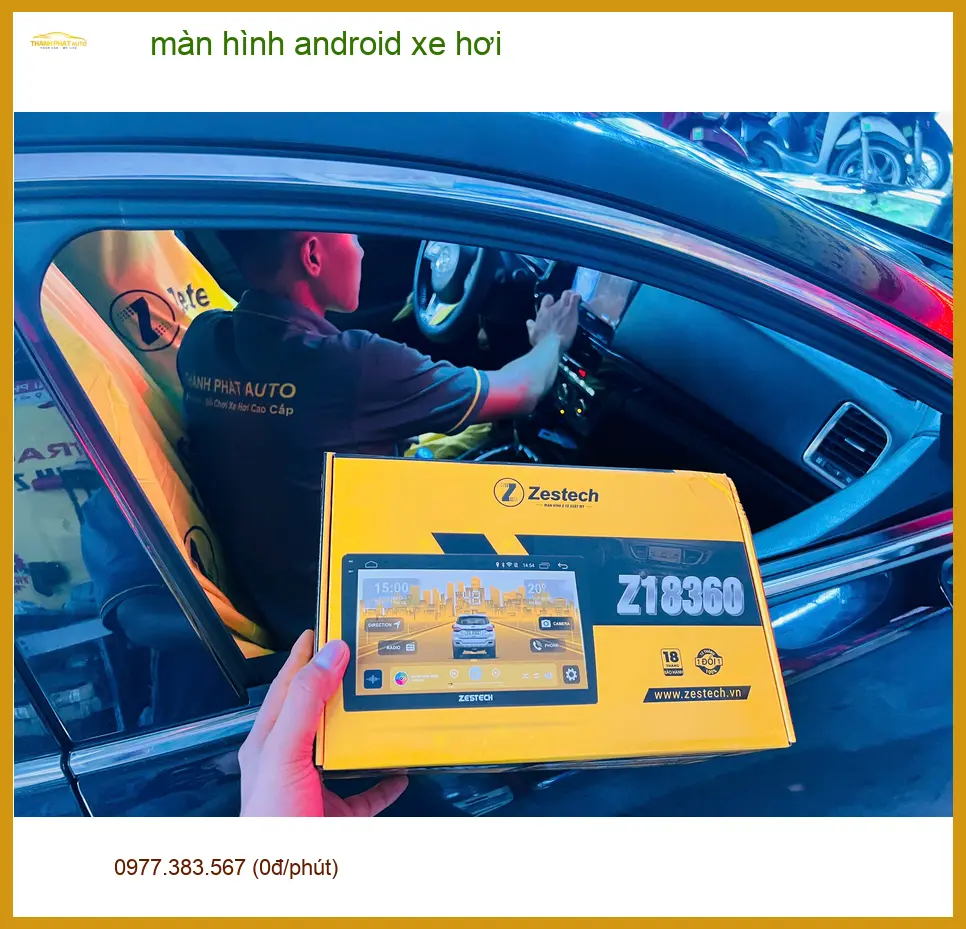 Anh Quang lắp màn hình Android xe hơi cho Hyundai Accent tại Quận 5. ảnh thực tế 5
