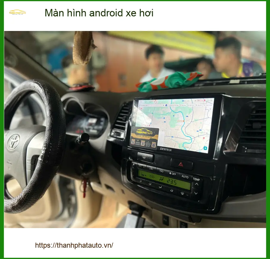Cô Minh Thư lắp Màn hình Android xe hơi Kia Sorento tại Hóc Môn ảnh thực tế 3