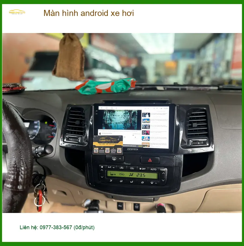 Cô Minh Thư lắp Màn hình Android xe hơi Kia Sorento tại Hóc Môn ảnh thực tế 4