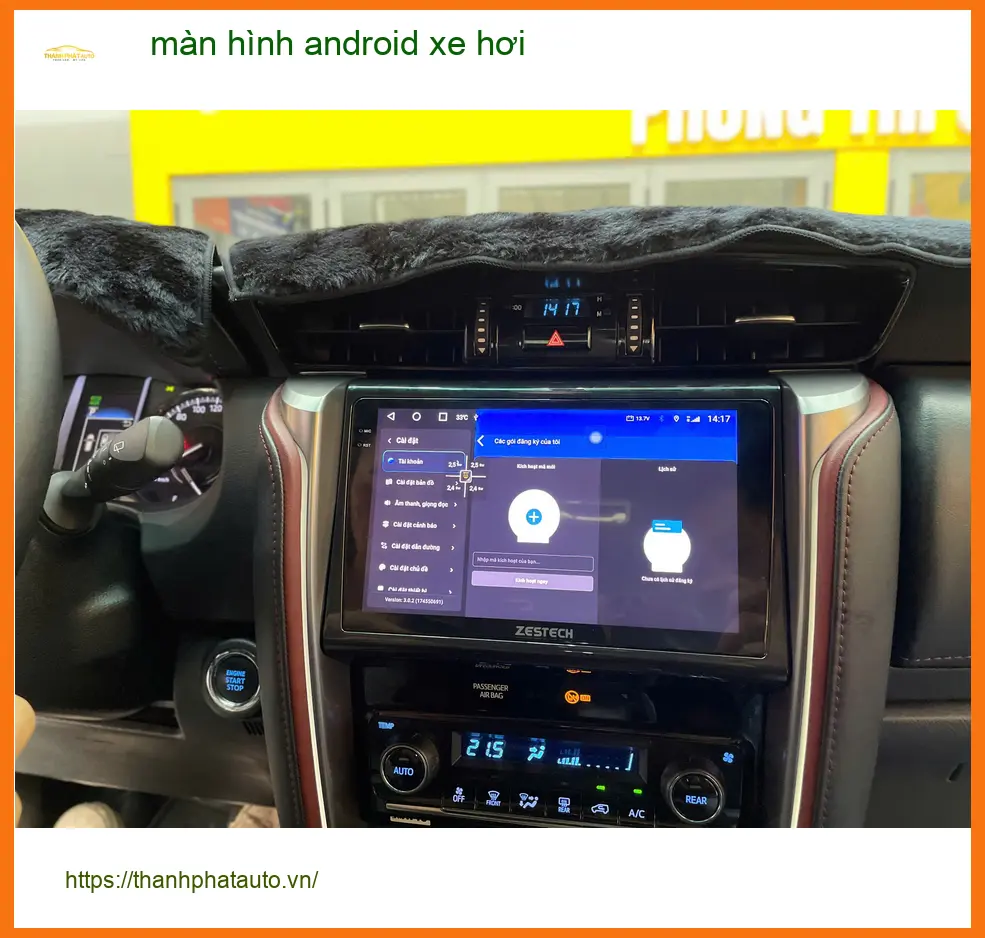 Anh Bảo nâng cấp màn hình Android xe hơi Hyundai Accent tại Quận 9 để giải trí tốt hơn