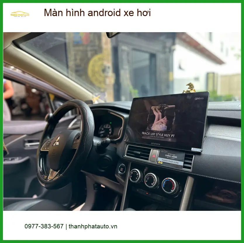 Anh Bách lắp màn hình android xe hơi cho Hyundai Accent tại Quận Bình Thạnh ảnh thực tế 4