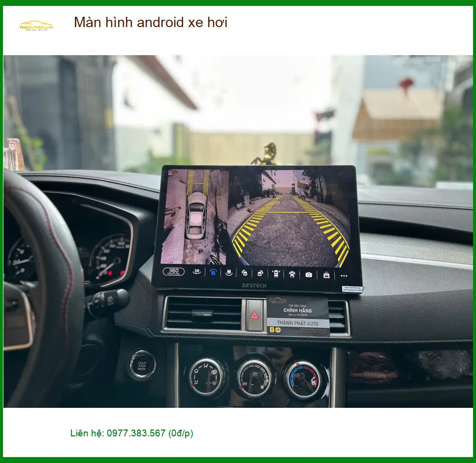 Anh Tấn lắp màn hình Android xe hơi Hyundai Accent tại Nhà Bè để nâng tầm trải nghiệm lái ảnh thực tế 2