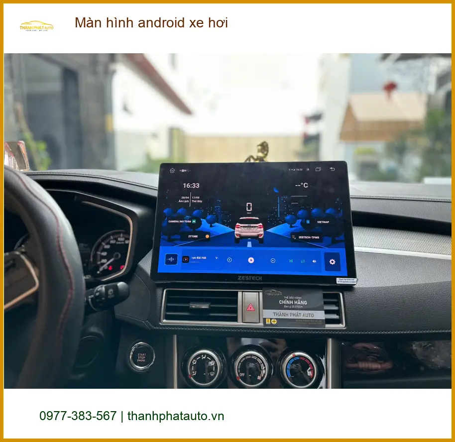 Anh Tấn lắp màn hình Android xe hơi Hyundai Accent tại Nhà Bè để nâng tầm trải nghiệm lái ảnh thực tế 3