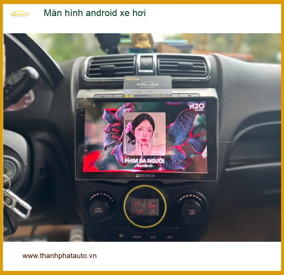 Anh Tùng lắp Màn hình Android xe hơi cho Hyundai Accent tại Quận Tân Phú