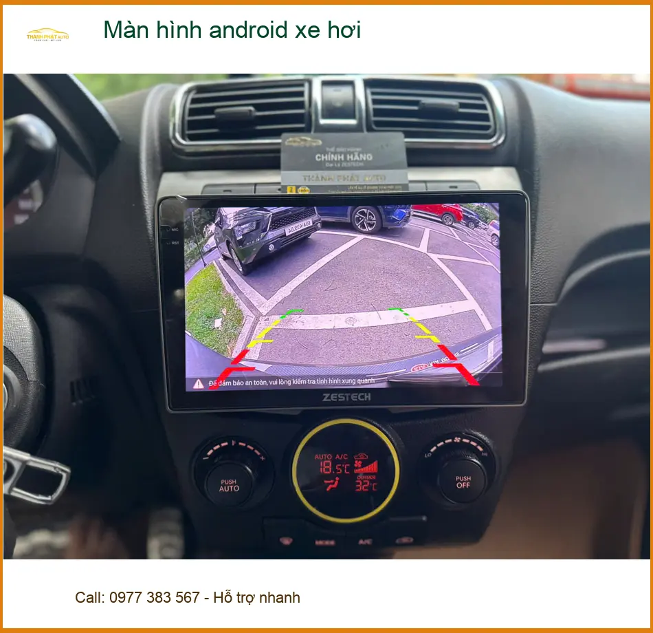 Anh Cường lắp Màn hình Android xe hơi cho Toyota Cross tại Quận 1