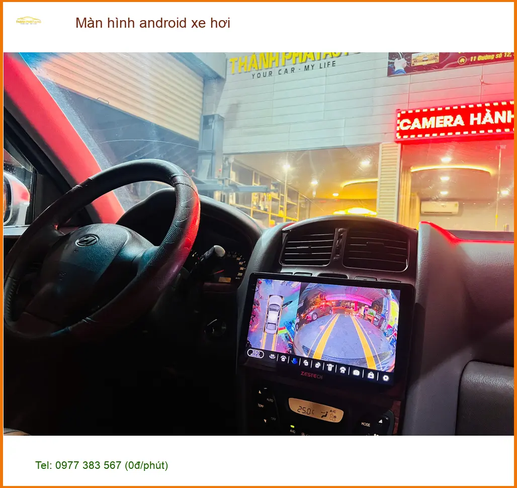Anh Kiên lắp Màn hình Android xe Hyundai Accent Quận Bình Tân để tiện ích hơn