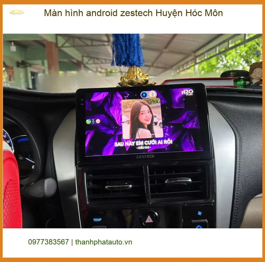 Nơi Lắp Màn Hình Android Ô Tô hình android zestech Huyện Hóc Môn - Giá Tốt TPHCM
