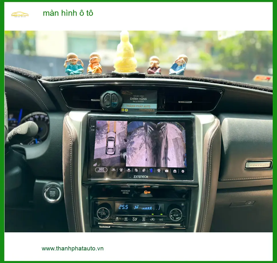 Trung tâm lắp màn hình ô tô Toyota Vios cho Chị Thư Quận Bình Tân uy tín ảnh thực tế 2