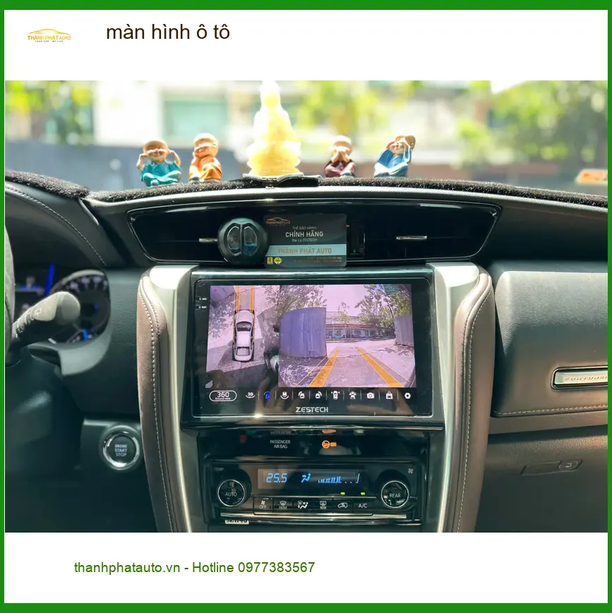 Trung tâm lắp màn hình ô tô Toyota Vios cho Chị Thư Quận Bình Tân uy tín ảnh thực tế 3