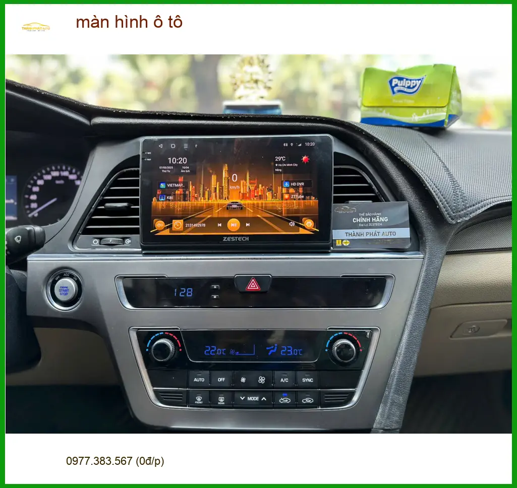 Anh Hưng nâng cấp màn hình ô tô Hyundai Accent tại Quận 9 để giải trí thông minh ảnh thực tế 4