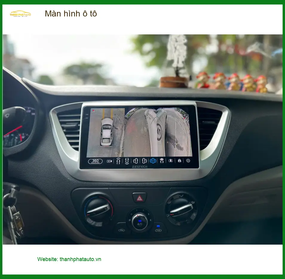 Anh Khang lắp màn hình ô tô chính hãng cho Toyota Vios tại Quận 2 ảnh thực tế 2