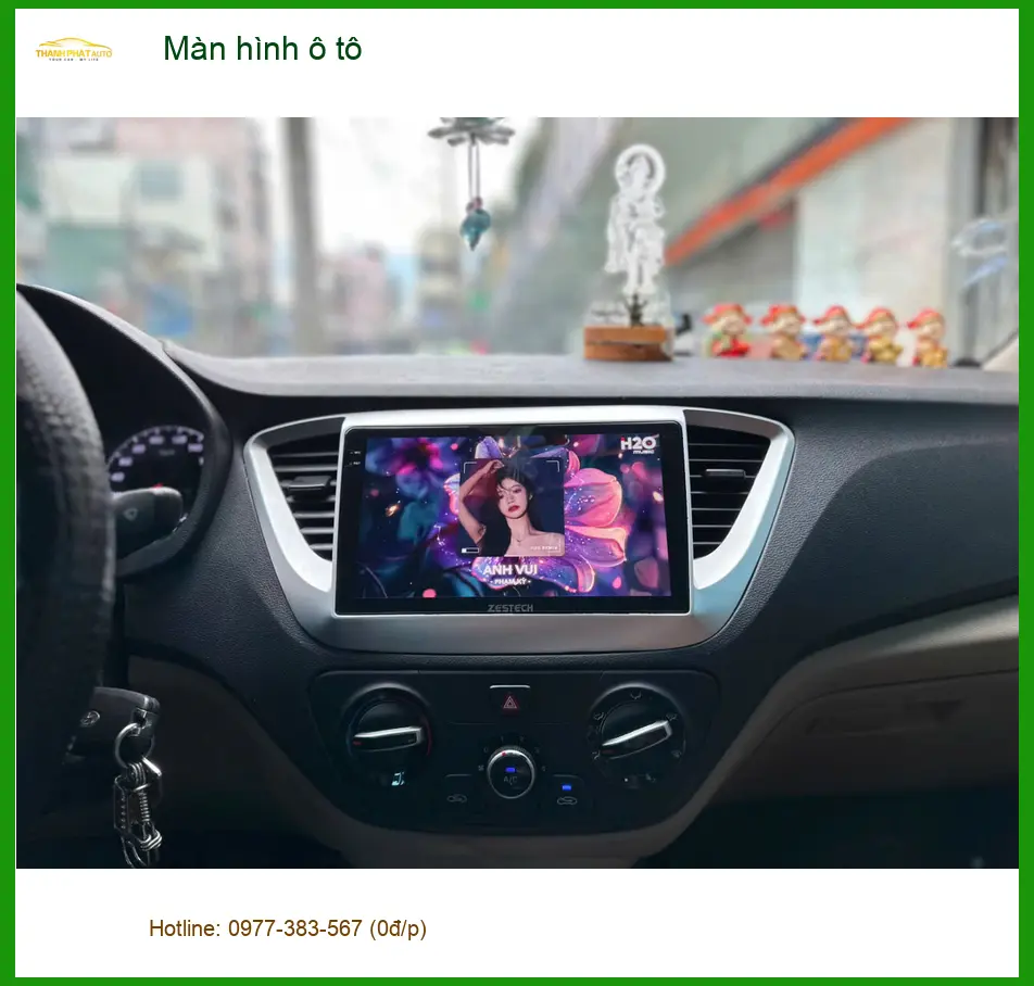 Anh Khang lắp màn hình ô tô chính hãng cho Toyota Vios tại Quận 2 ảnh thực tế 4