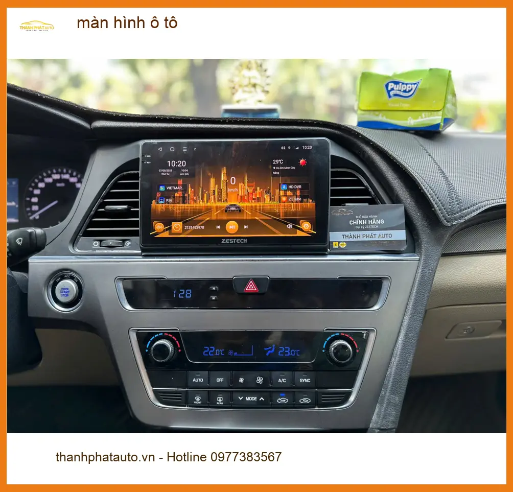 Chị Thảo nâng cấp màn hình Android cho Hyundai Accent tại Quận Thủ Đức ảnh thực tế 5