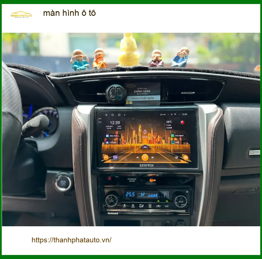 Cô Loan nâng cấp màn hình ô tô VinFast Lux A2.0 tại Quận 12, cần giải trí. ảnh thực tế 3