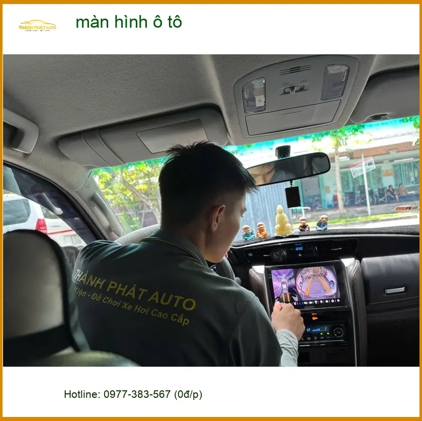 Cô Loan nâng cấp màn hình ô tô VinFast Lux A2.0 tại Quận 12, cần giải trí. ảnh thực tế 4