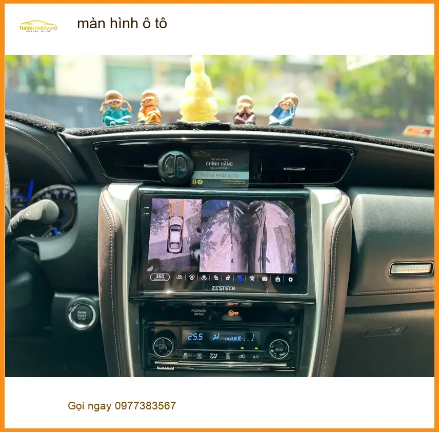 Cô Loan nâng cấp màn hình ô tô VinFast Lux A2.0 tại Quận 12, cần giải trí. ảnh thực tế 5