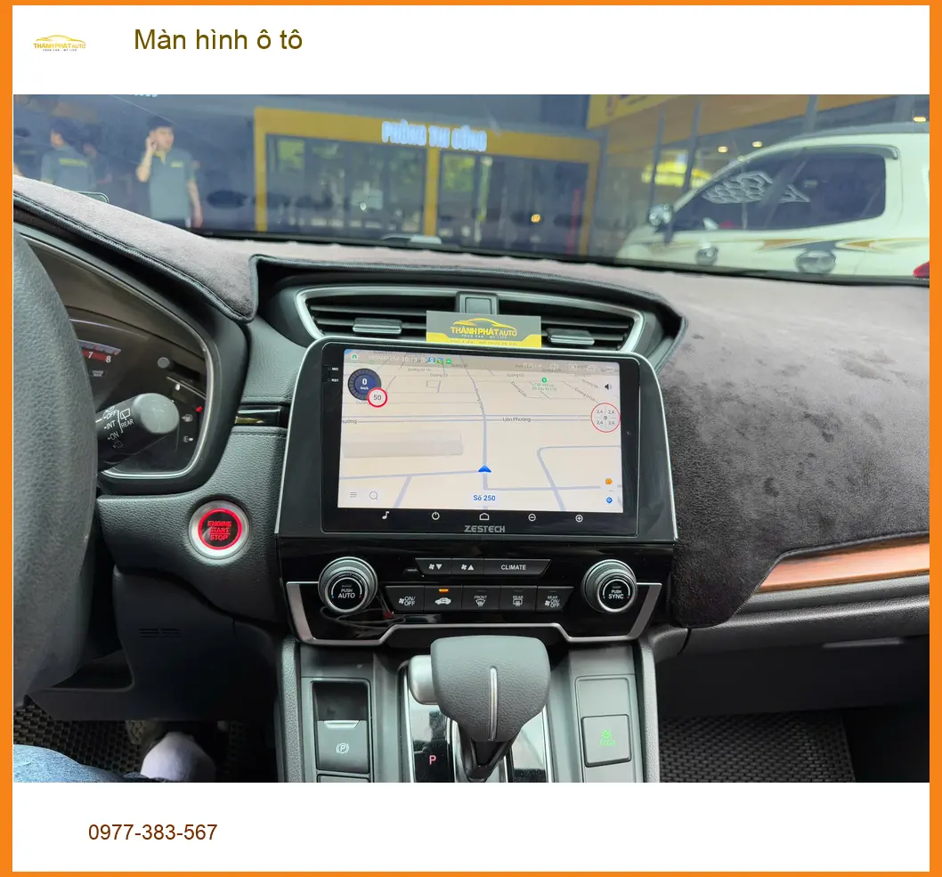 Anh Quang lắp Màn hình ô tô cho Hyundai Accent tại Quận 12 vì màn hình zin không thông minh ảnh thực tế 2
