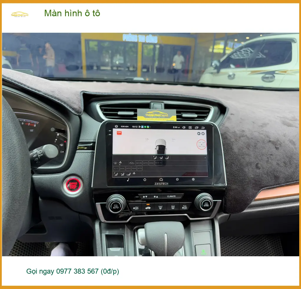Anh Quang lắp Màn hình ô tô cho Hyundai Accent tại Quận 12 vì màn hình zin không thông minh ảnh thực tế 3
