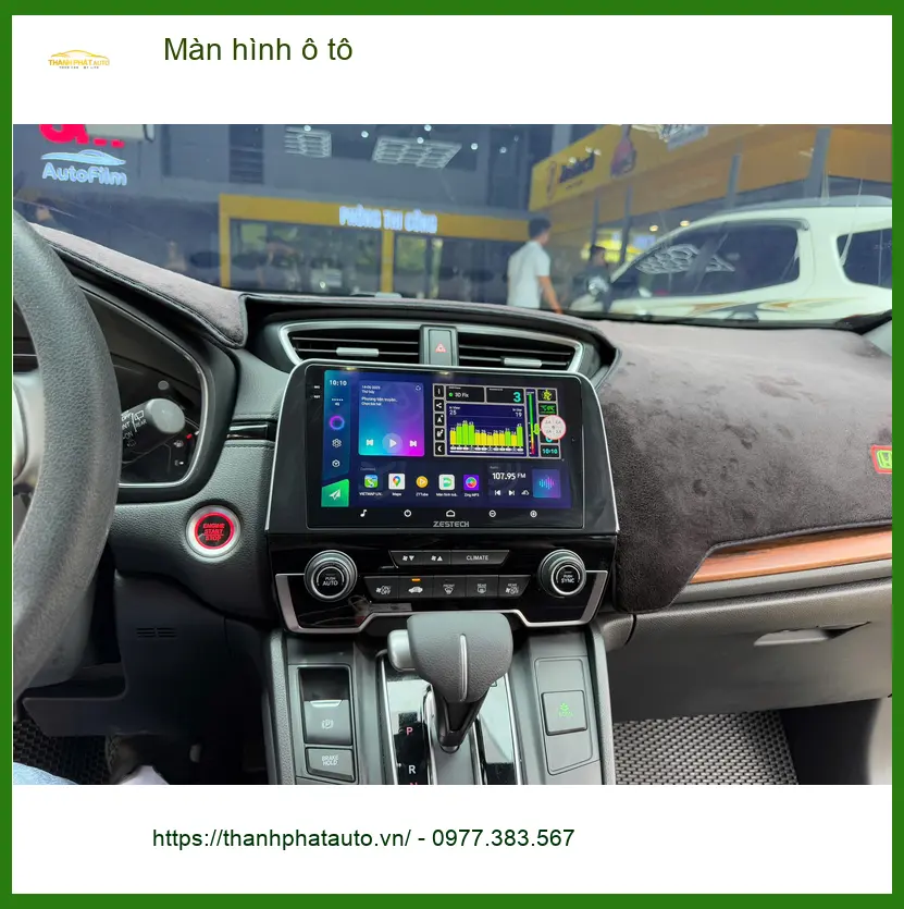 Chị Diễm lắp màn hình ô tô Hyundai Creta tại Quận Tân Bình vì màn zin thiếu tính năng ảnh thực tế 2