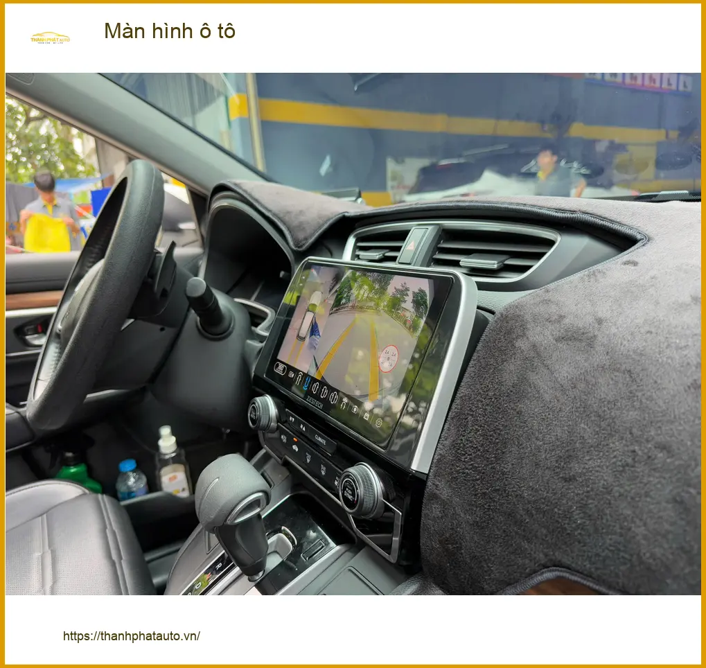 Chị Diễm lắp màn hình ô tô Hyundai Creta tại Quận Tân Bình vì màn zin thiếu tính năng ảnh thực tế 4