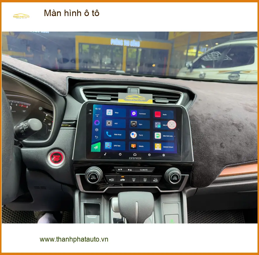 Chị Diễm lắp màn hình ô tô Hyundai Creta tại Quận Tân Bình vì màn zin thiếu tính năng ảnh thực tế 5