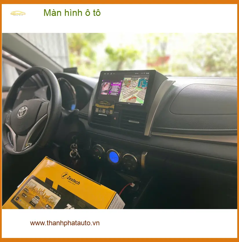 Anh Kiên lắp màn hình ô tô cho Hyundai Creta tại Quận 2 để tiện dẫn đường ảnh thực tế 3