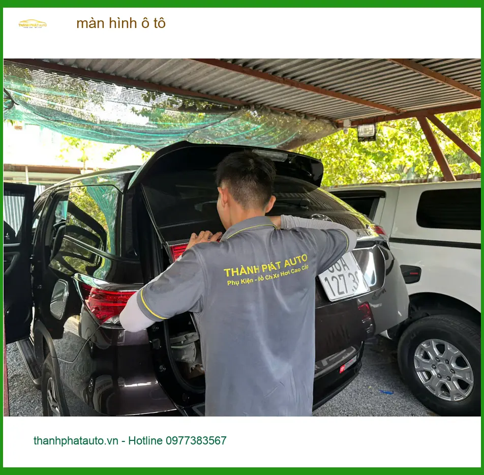 Anh Cường nâng cấp màn hình ô tô cho Mazda CX-5 tại Quận 8 ảnh thực tế 4