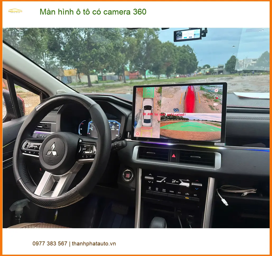 Anh Dũng lắp màn hình ô tô có camera 360 cho Kia Sorento tại Quận 2 ảnh thực tế 2