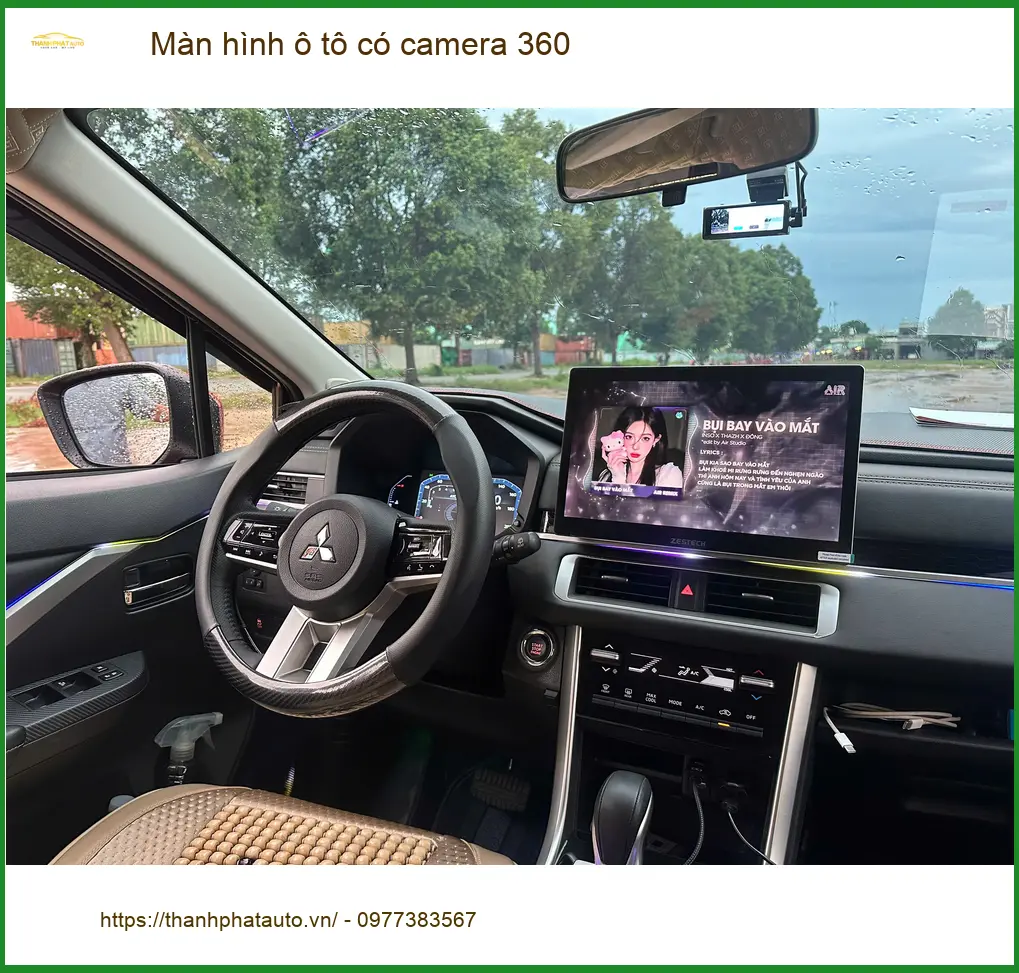 Anh Dũng lắp màn hình ô tô có camera 360 cho Kia Sorento tại Quận 2 ảnh thực tế 3