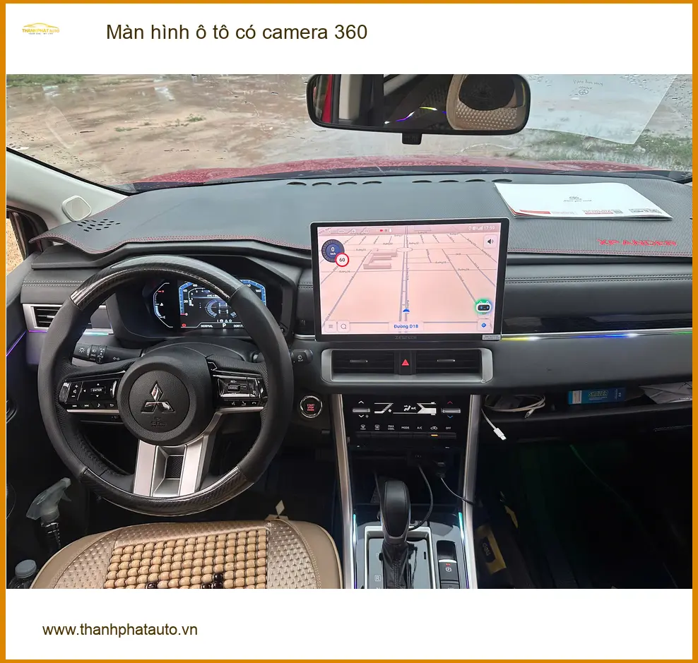 Anh Dũng lắp màn hình ô tô có camera 360 cho Kia Sorento tại Quận 2 ảnh thực tế 5