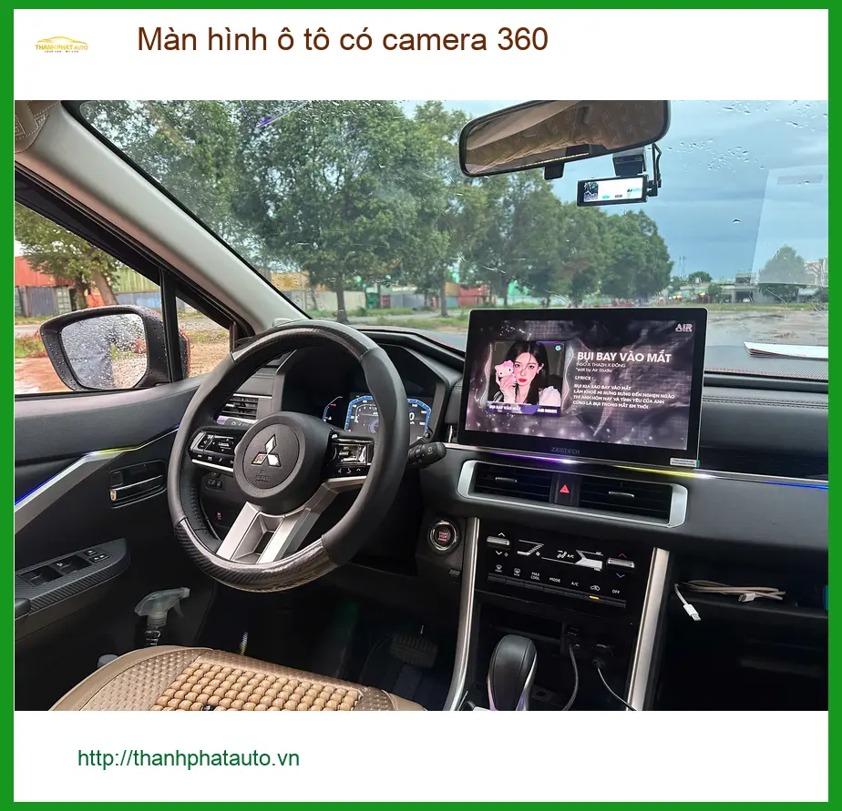 Chú Lâm lắp màn hình ô tô có camera 360 cho Toyota Cross tại Hóc Môn để lái xe an toàn hơn ảnh thực tế 3