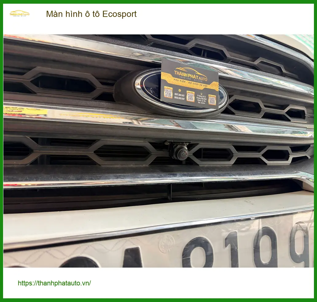 Anh Tùng lắp màn hình ô tô cho Ford Ecosport tại Quận 2 vì màn zin đã lỗi thời ảnh thực tế 4