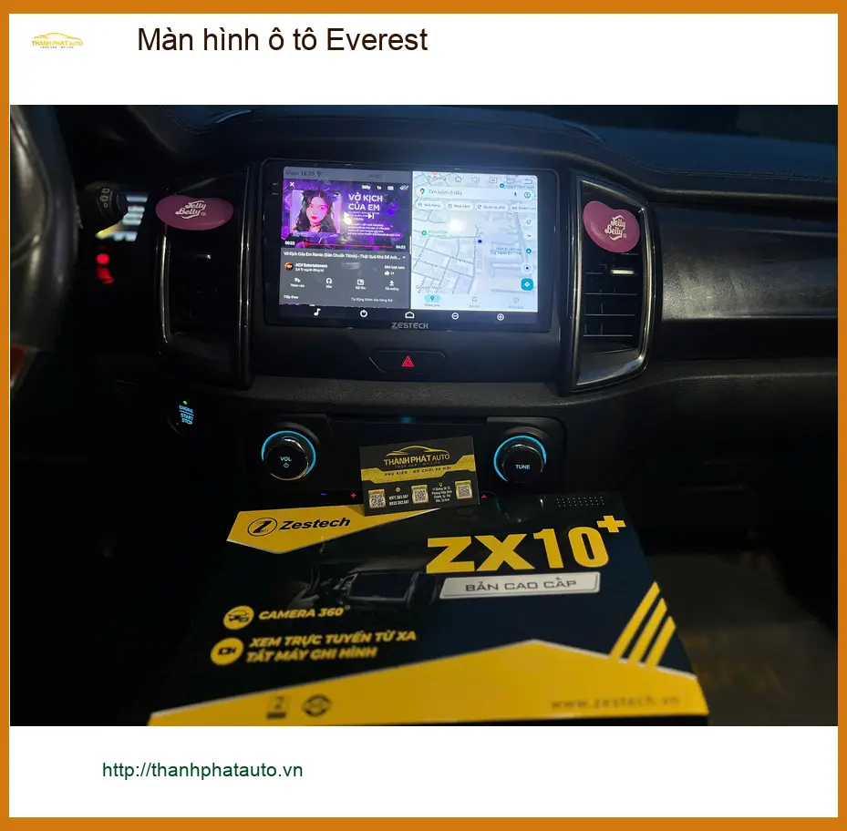 Anh Minh Khang lắp màn hình Android ô tô Everest Quận 9 tìm trung tâm uy tín