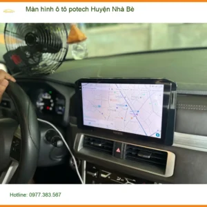 Nơi Lắp Màn Hình Android Ô Tô hình ô tô potech Huyện Nhà Bè - Giá Tốt TPHCM