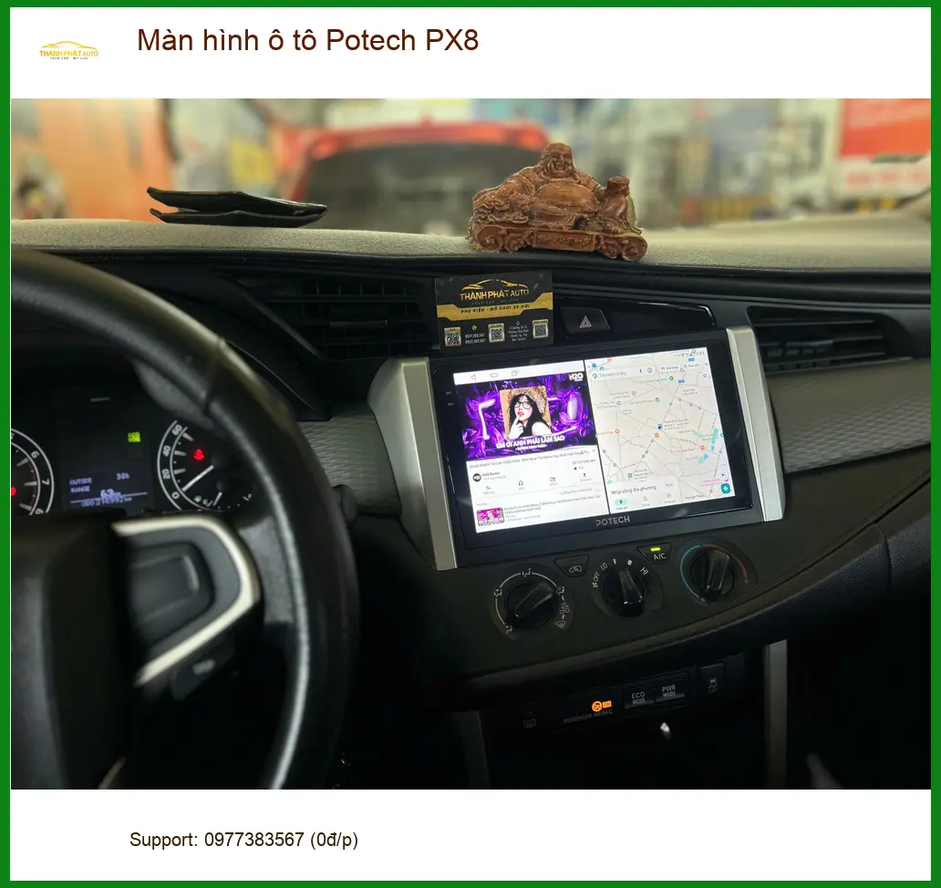 Anh Minh lắp màn hình ô tô Potech PX8 cho Mazda CX-5 tại Quận 4 để nâng cấp trải nghiệm lái
