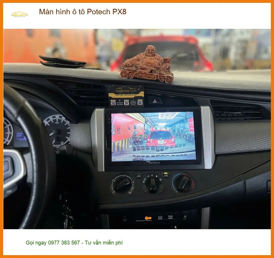 Anh Minh lắp màn hình ô tô Potech PX8 cho Mazda CX-5 tại Quận 4 để nâng cấp trải nghiệm lái ảnh thực tế 2