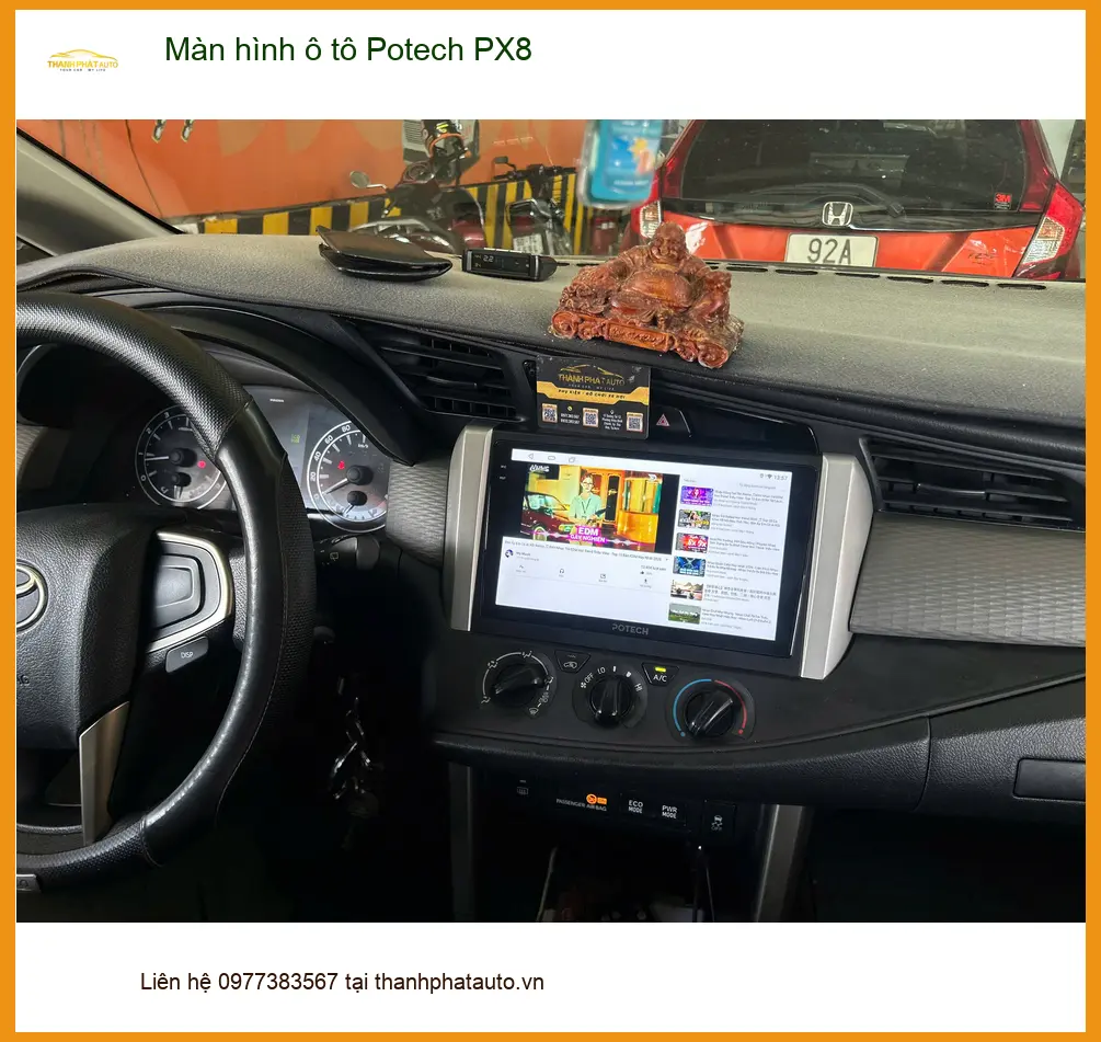 Anh Minh lắp màn hình ô tô Potech PX8 cho Mazda CX-5 tại Quận 4 để nâng cấp trải nghiệm lái ảnh thực tế 4