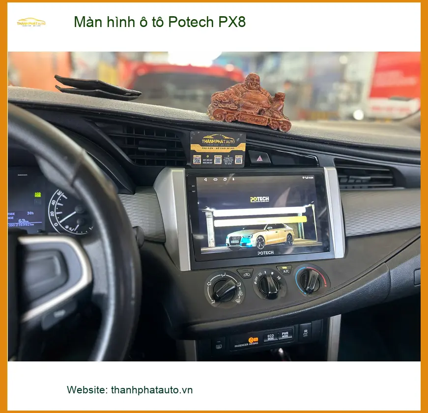 Anh Cường nâng cấp màn hình Potech PX8 chính hãng cho Hyundai Creta Quận 9 ảnh thực tế 3