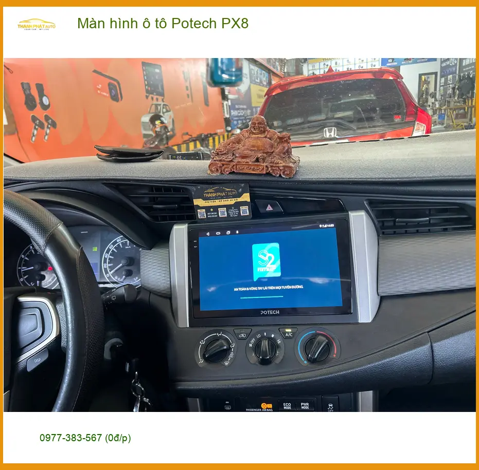 Anh Thiện nâng cấp Màn hình ô tô Potech PX8 cho Kia K3 tại Quận Bình Tân