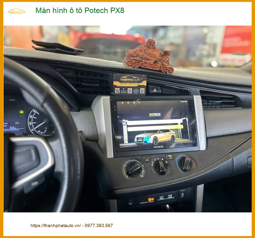 Anh Thiện nâng cấp Màn hình ô tô Potech PX8 cho Kia K3 tại Quận Bình Tân ảnh thực tế 3