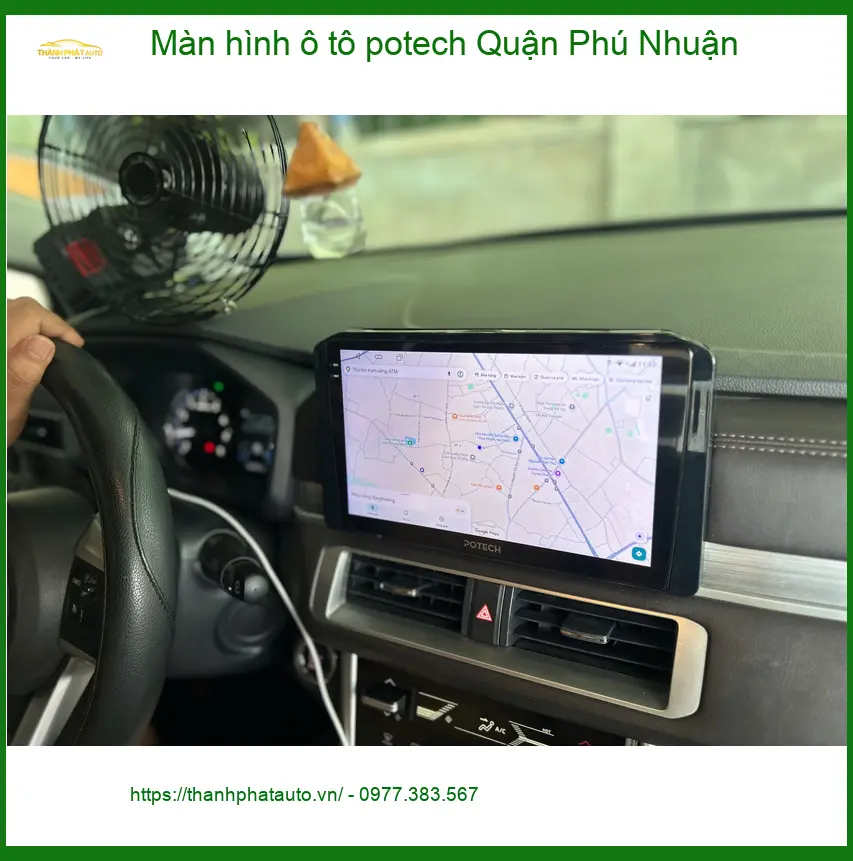 Địa Chỉ Lắp Màn Hình Android Ô Tô Potech Quận Phú Nhuận - Giá Tốt TPHCM ảnh thực tế 2