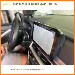 Nơi Lắp Màn Hình Android Ô Tô hình ô tô potech Quận Tân Phú-Giá Tốt TPHCM - Ảnh 2