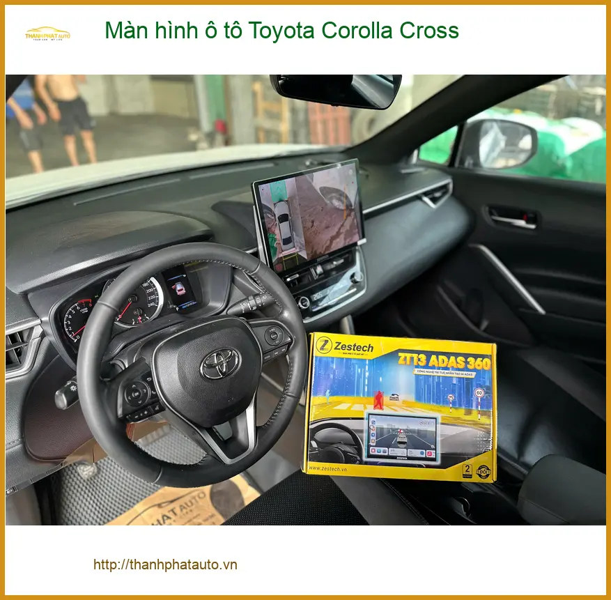 Anh Kiên lắp màn hình ô tô Toyota Corolla Cross tại Cần Giờ để nâng tầm trải nghiệm lái ảnh thực tế 3